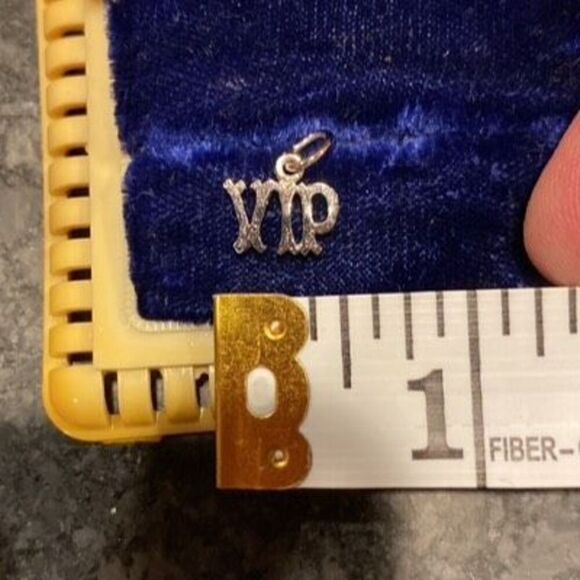 Vintage Sterling VIP Charm 1/5” - Picture 4 of 4